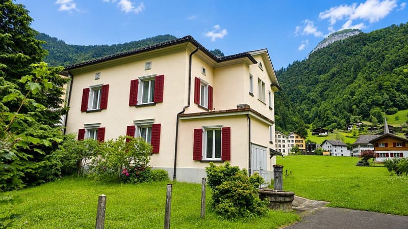 Freistehendes Einfamilienhaus mit grosszügigem Garten in Luchsingen (2)