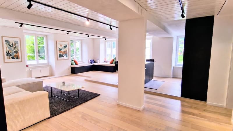 Exklusive 4.5 Zimmer-Wohnung mit 118m2 Wohnfläche - komplett renoviert in Glarus Süd (3)