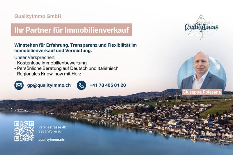 Ankommen und wohlfühlen mit Blick auf den Zürichsee (5)