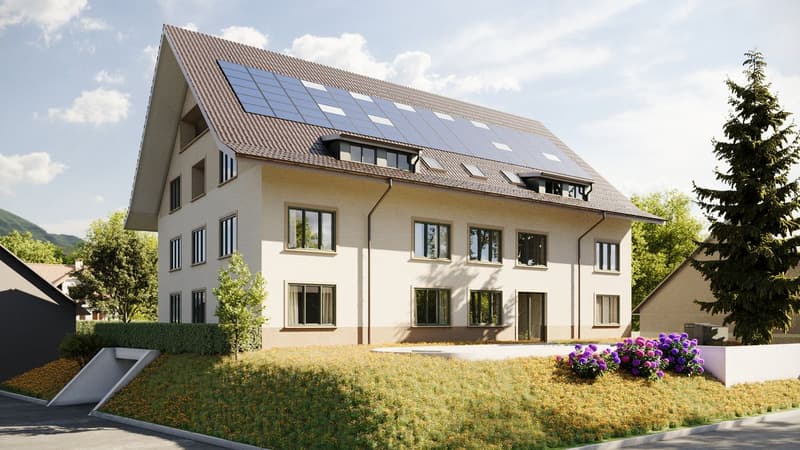 Grosszügige 4½ Zimmer-Wohnung im 1. Dachgeschoss mit Loggia (6)