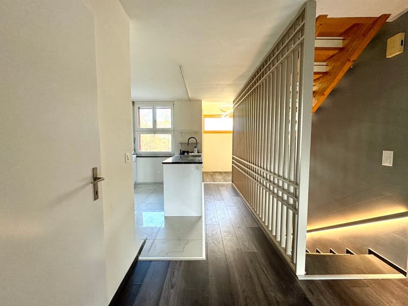 Traumhafte 5.5-Zimmer-Maisonette mit Galerie & Balkonen (2)