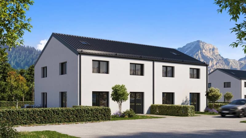 Villa jumelle 6.5 pièces à Ollon VD - F (1)