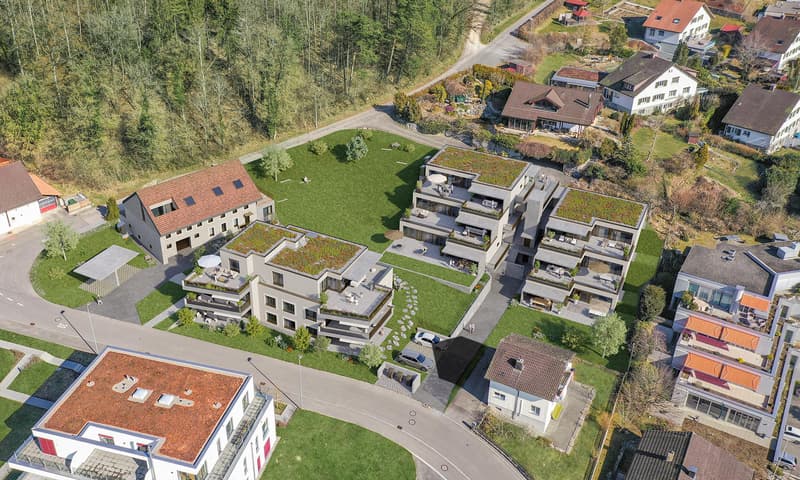 Wohnen im Neubau-Bauernhaus in einer Maisonettewohnung in Grenchen (12)
