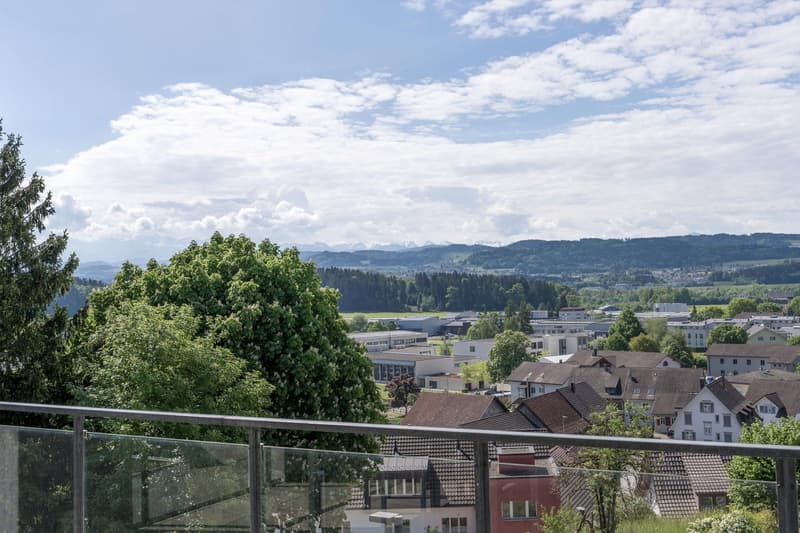 Aussicht bis zum Alpstein