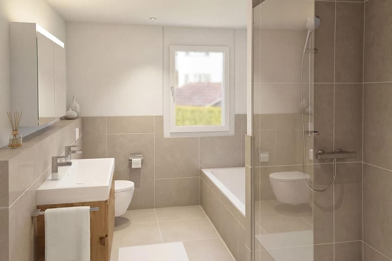 Visualisierung Badezimmer