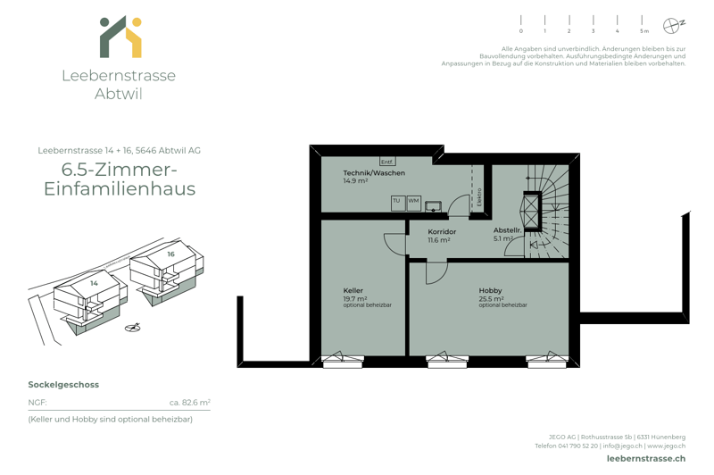 Freistehendes 6½-Zimmer-Einfamilienhaus (Neubau) nur 20 Min. von Zug entfernt (11)
