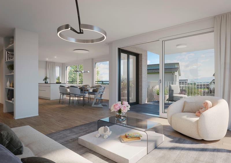 Freistehendes 6½-Zimmer-Einfamilienhaus (Neubau) nur 20 Min. von Zug entfernt (4)