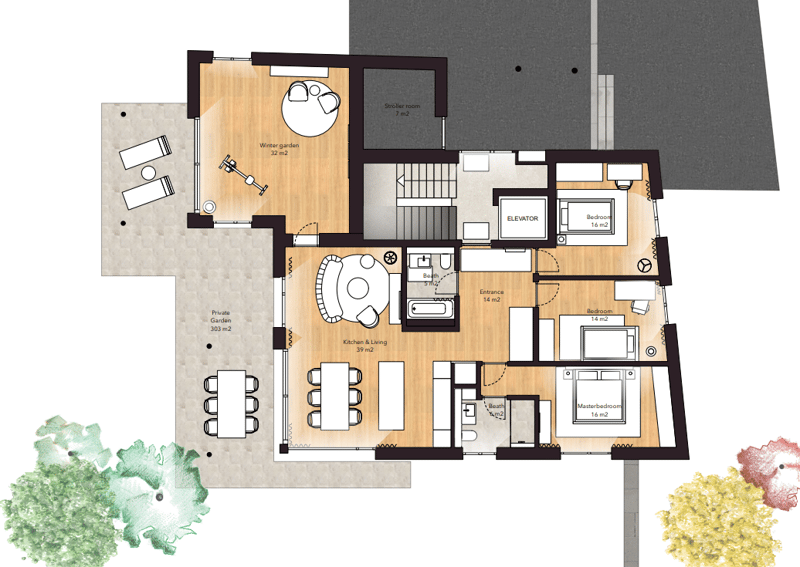 New and superior furnished apartments / Hochwertig möblierte Wohnungen (Erstbezug) (20)