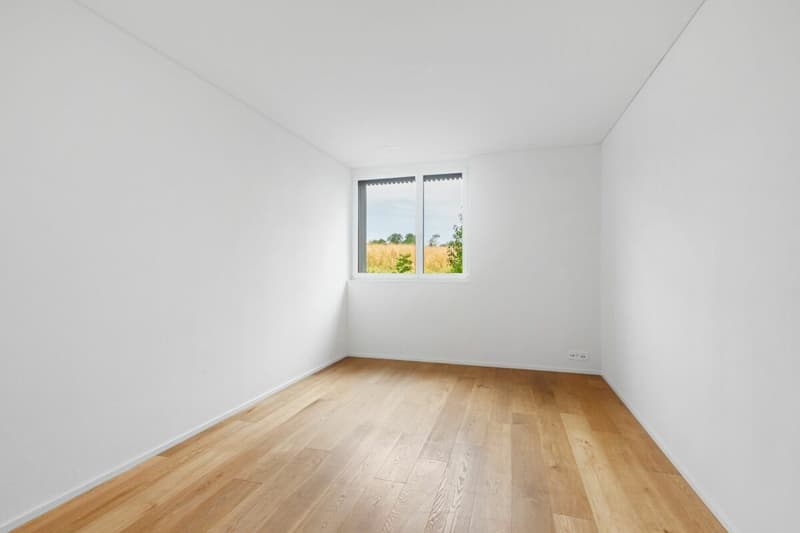 Traumhafte 5 ½-Zi.-Gartenwohnung mit unverbaubarer Sicht ins Grüne! (9)
