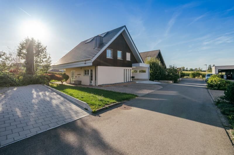 Freistehendes 6½-Zimmer Einfamilienhaus mit Wintergarten und viel Umschwung (4)