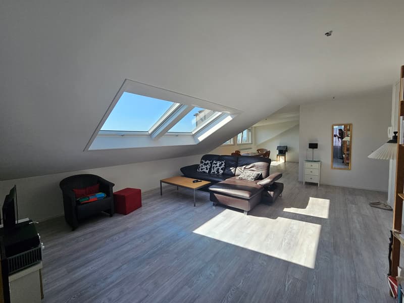 Charmante 2.5-Zimmer-Dachwohnung an ruhiger Lage in Bettlach (1)