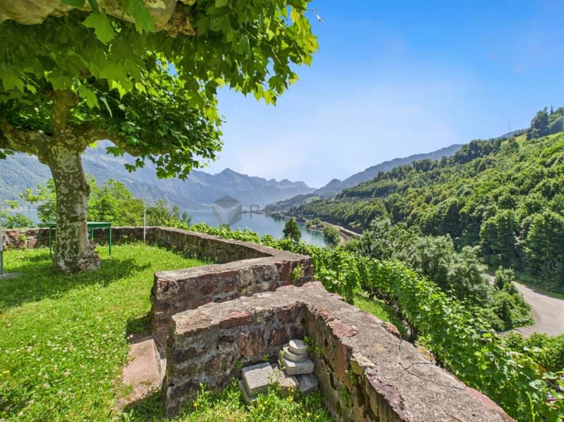 Hotel & Restaurant mit Einliegerwohnungen, Rebberg und Bauland in Premiumlage am Walensee (7)