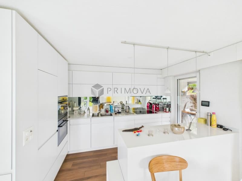 Stylish living with lake view and private garden (7)