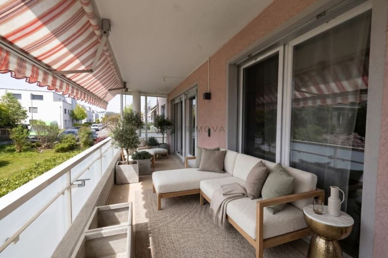 Helles Wohnglück im Lerchenfeld - stilvolle 3.5 - Zimmer mit Balkon (10)