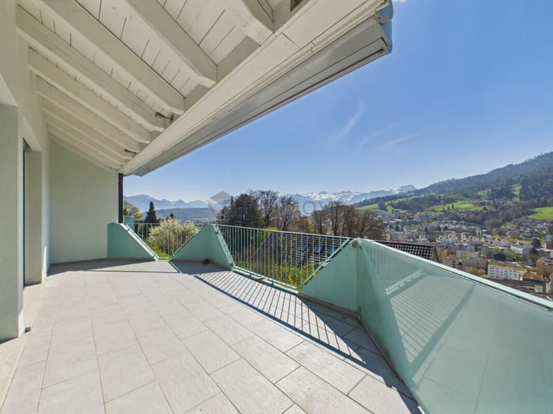 Wohnjuwel am Sonnenberg - die Doppeleinfamilienhaushälfte mit Blick auf den Pilatus (2)