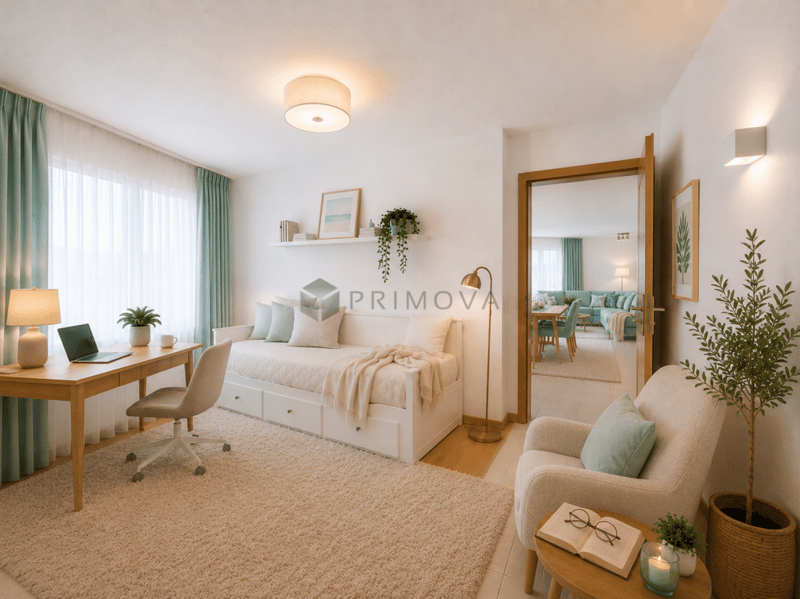 2. Zimmer im EG, Ostseite
