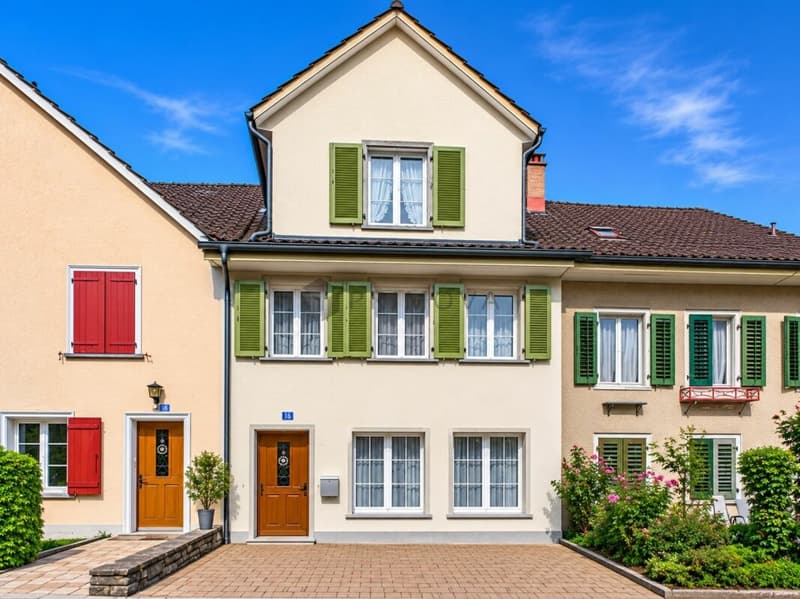 Familienfreundliches 5.5 Zimmer-Reihenhaus mit viel Platz und sonnigem Aussenbereich (3)