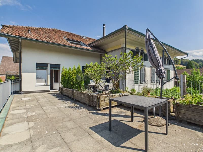 Wohnen im idyllischen Oberaargau - Grosszügige Terrasse und sehr kleiner Nebenkostensatz! (1)