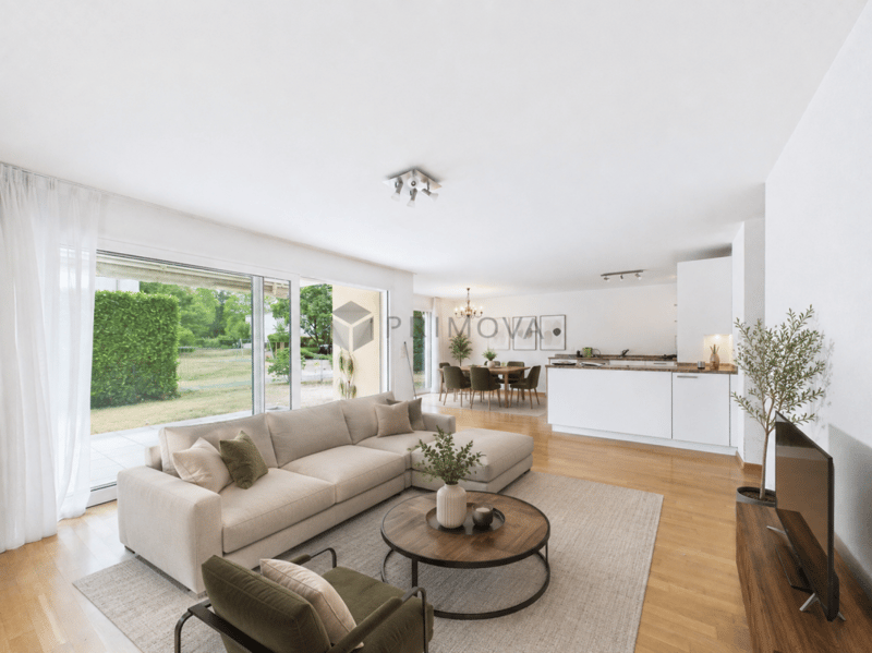 Ruhige Wohnung mit Sitzplatz, Terrasse und Hobbyraum (3)