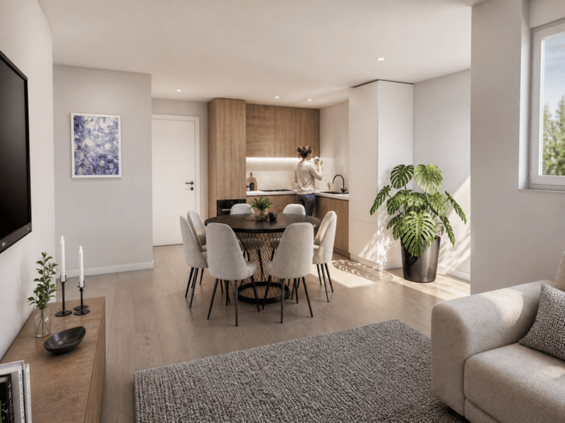 TOP Preis: Renditeobjekt oder Generationenhaus Neubau: Modernes 2-Familienhaus in idyllischer Landschaft. (3)
