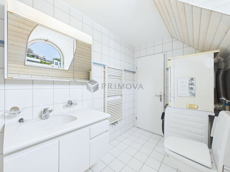 Helle 2.5 Zimmer-Dachwohnung mit Lift, Parkplatz und besonderem Wohnambiente (7)