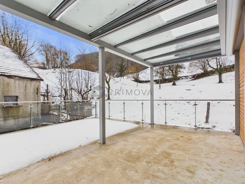 Stilvolles Neubauhaus mit Gartenbereich, Terrasse und Doppelgarage (4)