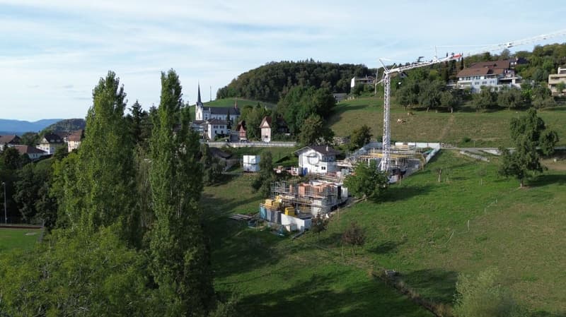 Moderne, Neubau Gartenwohnung eingebettet in malerische Landschaft, wo die Welt noch in Ordnung ist: ! (7)