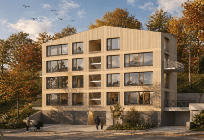 Panorama & Design: Exklusives Neubau-Mehrfamilienhaus mit 4 Duplex-Wohnungen in Untervaz (1)
