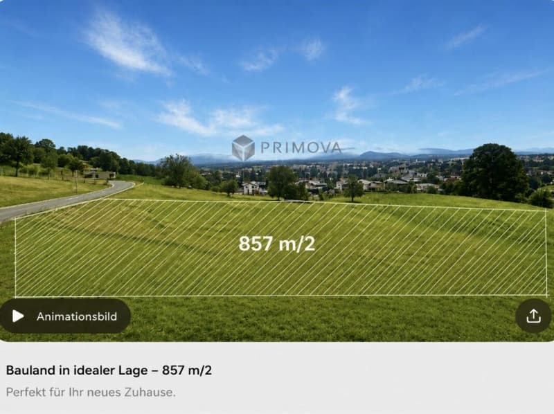 Exklusives Bauland über den Dächern von Altstätten SG (6)
