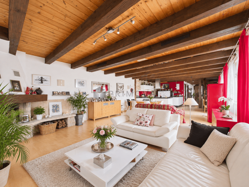 Besonderes Wohngefühl! Maisonette mit Galerie und Cheminée (8)