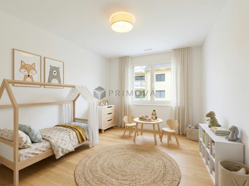 Hochwertig renovierte 4.5 Zimmer-Wohnung mit sonniger Südterrasse in Trimmis (3)