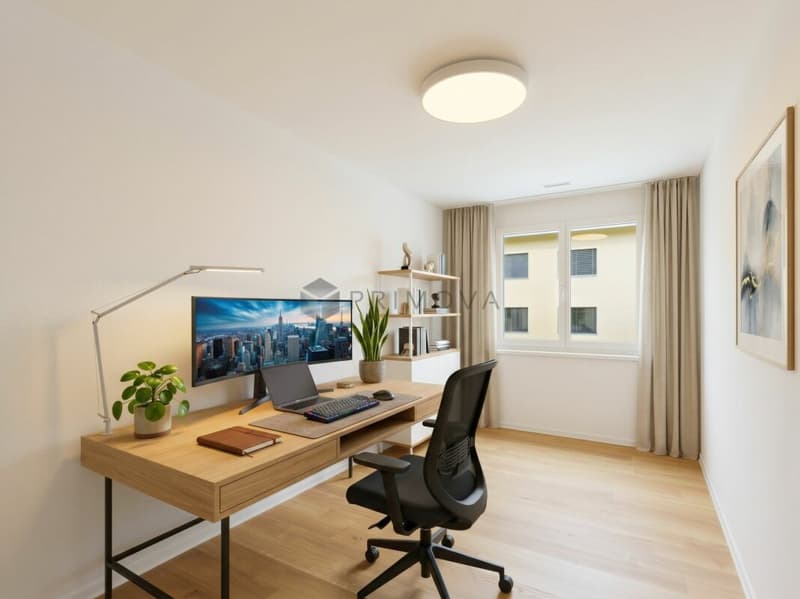 Hochwertig renovierte 4.5 Zimmer-Wohnung mit sonniger Südterrasse in Trimmis (4)