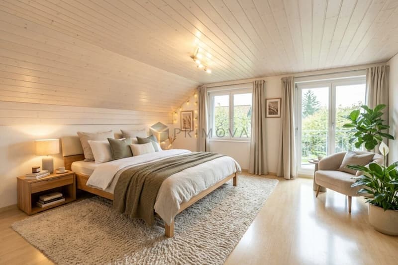 Grosszügiges 7.5 Zimmer Einfamilienhaus mit Sauna, Garten und sechs Parkplätzen (4)