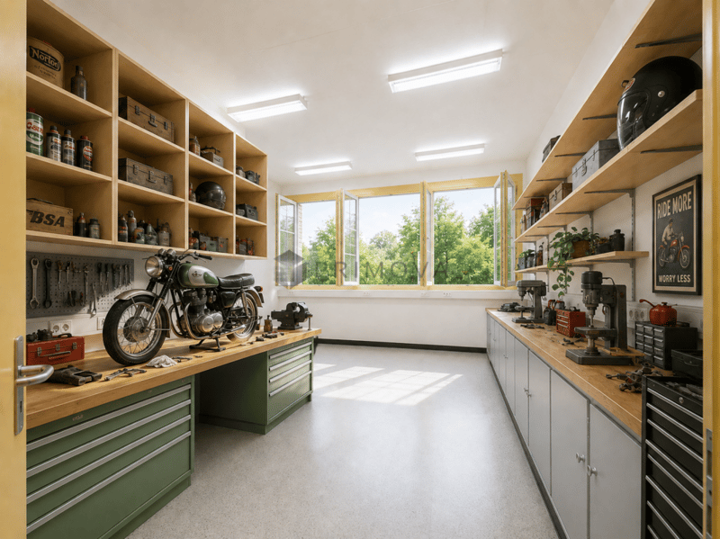 WOHNEN MIT RAUM FÜR LEIDENSCHAFT - 500 m² FÜR SAMMLUNG, HOBBY & GEWERBE (5)