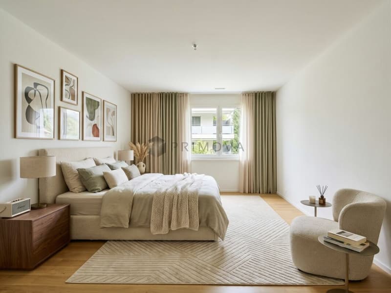 Einziehen und wohlfühlen - stillvoll renovierte 4.5 Zimmer-Wohnung in Trimmis (9)