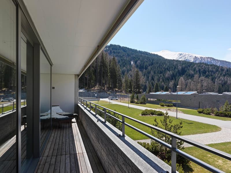 Elegante Wohnung an bester Lage in Davos (1)