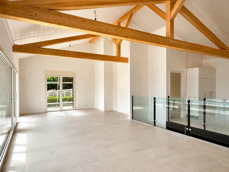 Magnifique villa mitoyenne neuve de 6,5 pièces à Chexbres avec vue lac. (4)