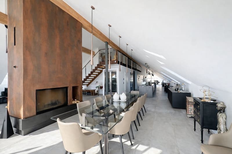 co-exclusivité: Attique en duplex de 275 m² à La Rippe (10' de Nyon) (5)
