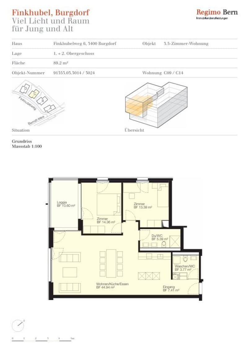 Grundrissplan