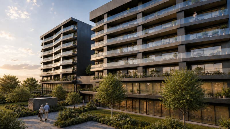 Appartements de 1.5 pièces - Ecoquartier des Echervettes, Romont (2)