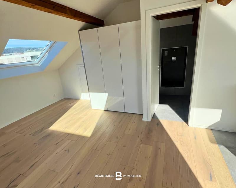 Bulle - Magnifique appartement à louer sous les combles (9)