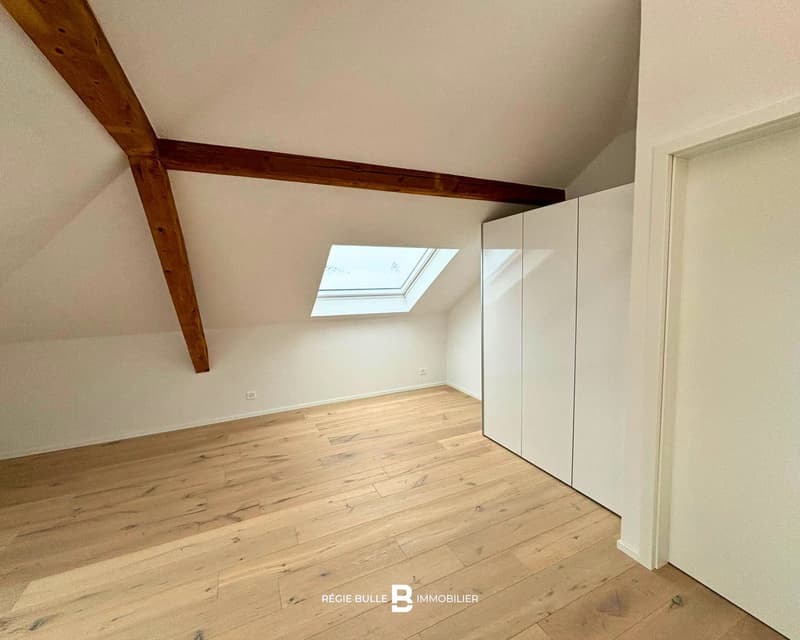 Bulle - Magnifique appartement à louer sous les combles (10)