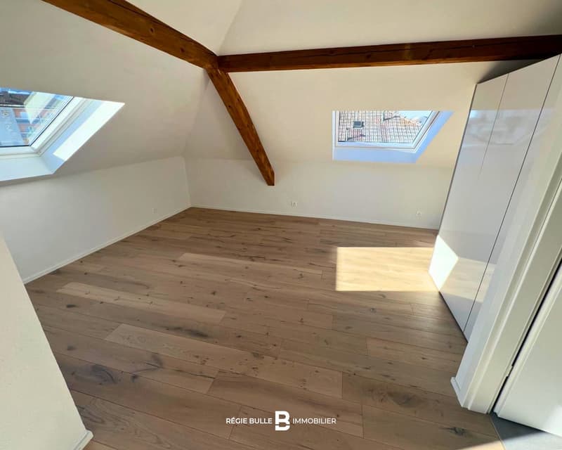 Bulle - Magnifique appartement à louer sous les combles (8)