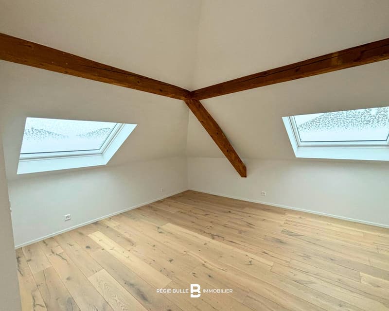 Bulle - Magnifique appartement à louer sous les combles (11)