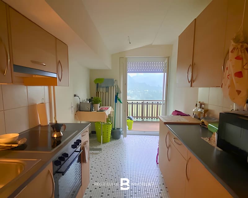 Cerniat - Appartement de 2.5 pièces avec magnifique vue à louer (2)