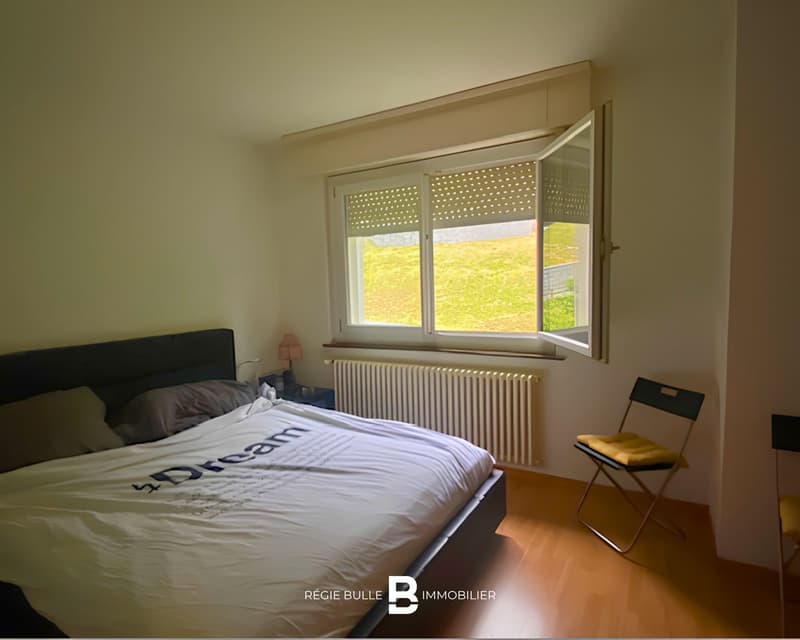 Cerniat - Appartement de 2.5 pièces avec magnifique vue à louer (4)