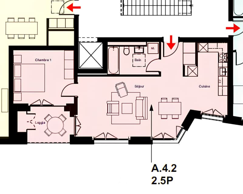 La Tour-de-Trême - Magnifique appartement de 2.5 pièces à louer (3)
