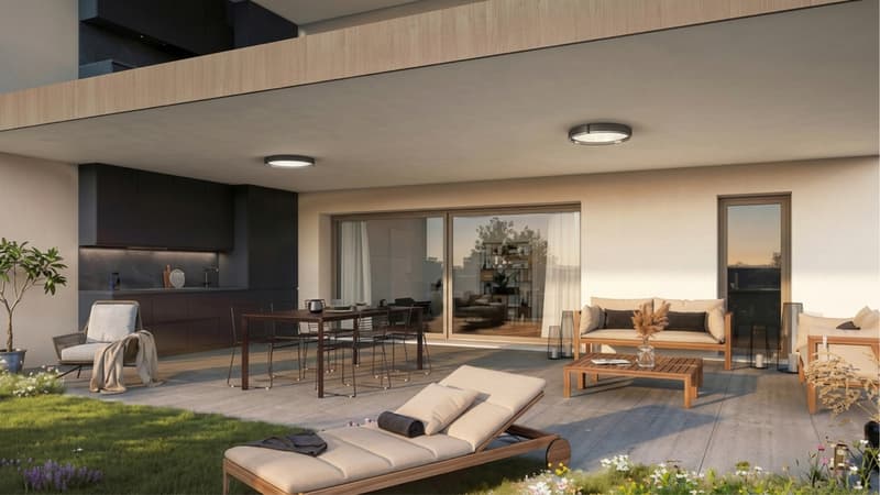 INTYA - Lot A | 3.5 pièces en rez-de-chaussée avec extérieur de 37 m² (2)