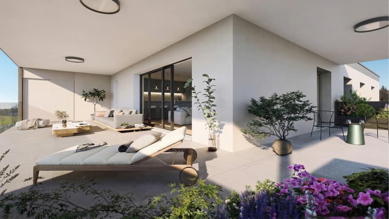 INTYA - Lot A | 3.5 pièces en rez-de-chaussée avec extérieur de 37 m² (4)