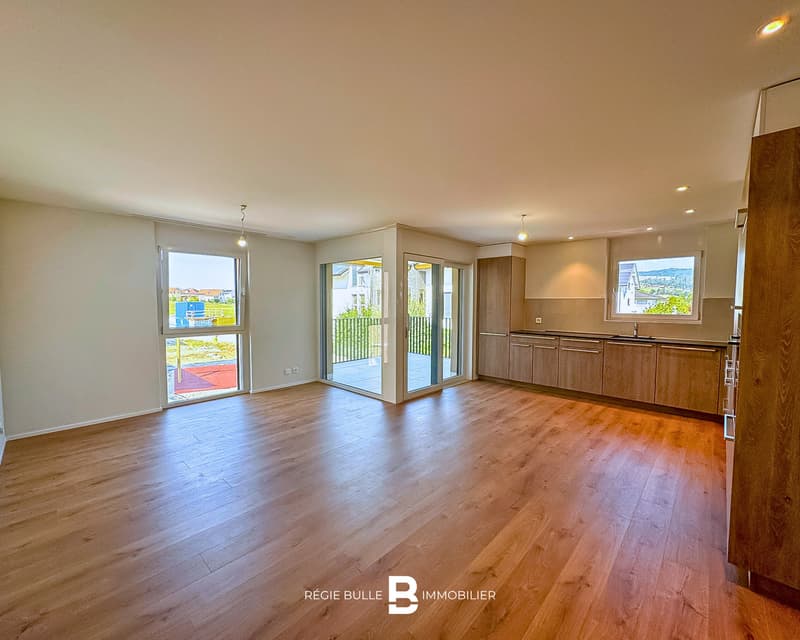 Echarlens - Magnifique appartement de 3.5 pièces neuf à louer (1)